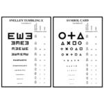 Tumbling "E"/Symbol Test Card