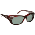 Wine Crystal Frame/Polarized Gray Lenses